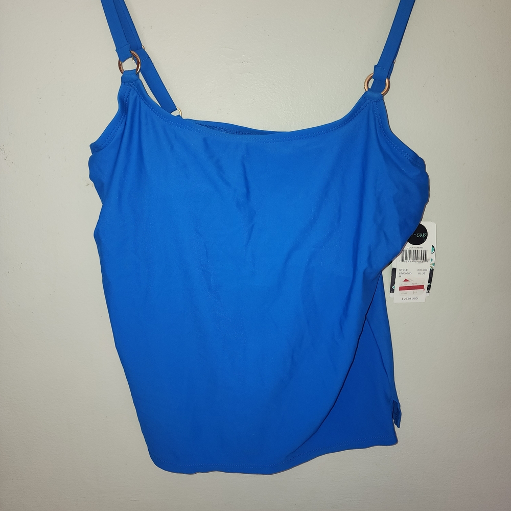 Blue Tankini Top
